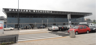 Eastern Railway Station in Warsaw