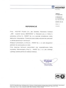 HOCHTIEF - Biedronka